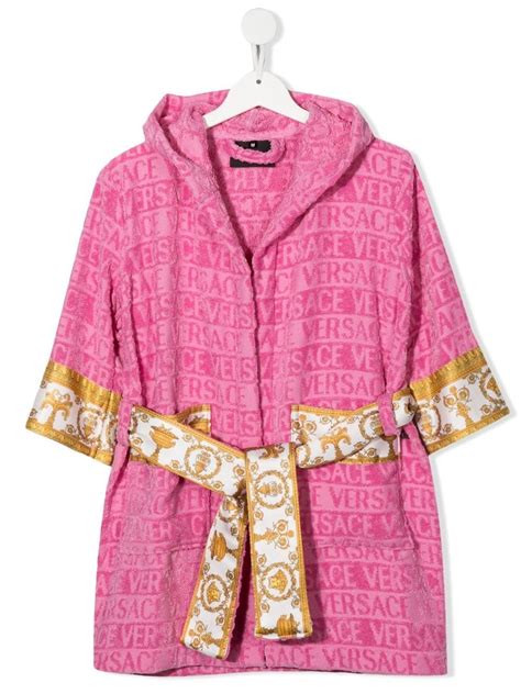 versace kids robes